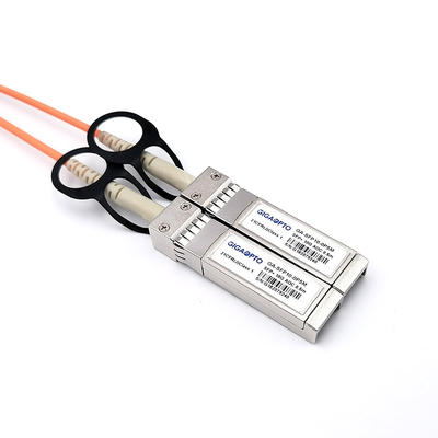 3m OM2 850nm SFP Qsfp+ 액티브 광 케이블 멀티 모드