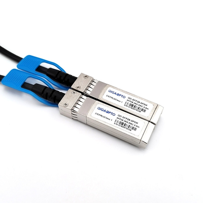 고속 데이터 전송을 위한 10Gbps RoHS 컴플라이언스 PVC SFP 케이블