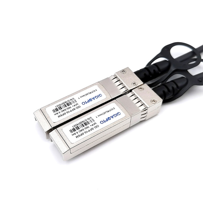 SFP + 커넥터 1000 사이클 내구성 10GB SFP 케이블