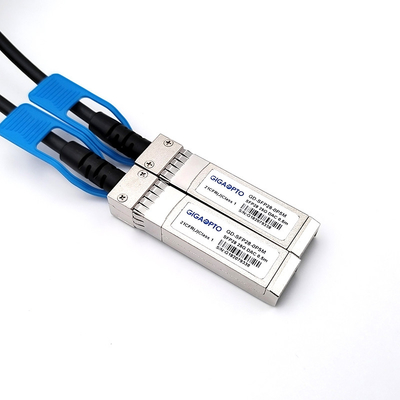 SFP28 25GB 트와인렉스 케이블과 골드 플래팅 연결 장치