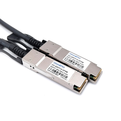40Gbps QSFP AOC 케이블 1m 높은 데이터 속도 및 소비