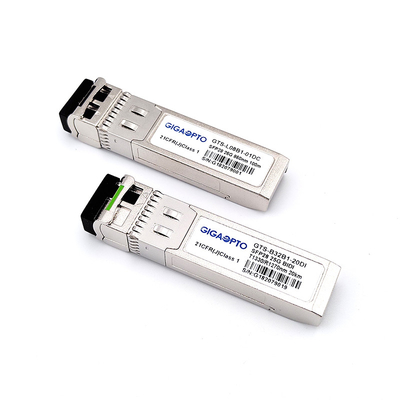 1.5W 듀플렉스 LC PIN SFP 트랜시버