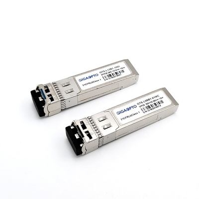 광섬유 네트워크용 단일 모드 10km CWDM SFP 트랜시버