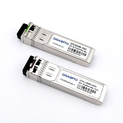 LC 커넥터 SFP+ 광적 송신기 1.5W 듀플렉스/시플렉스