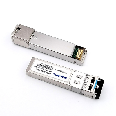 VCSEL/FP/DFB/EML 송신기와 LC 듀플렉스 SFP+ 광 수신기
